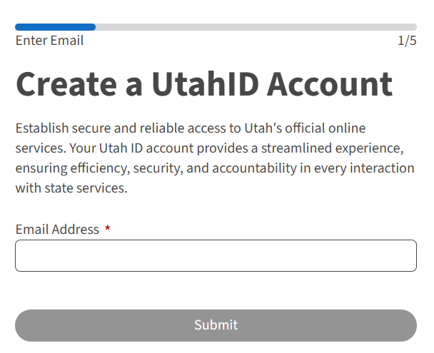Enter email visual aid