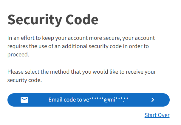 Security code visual aid