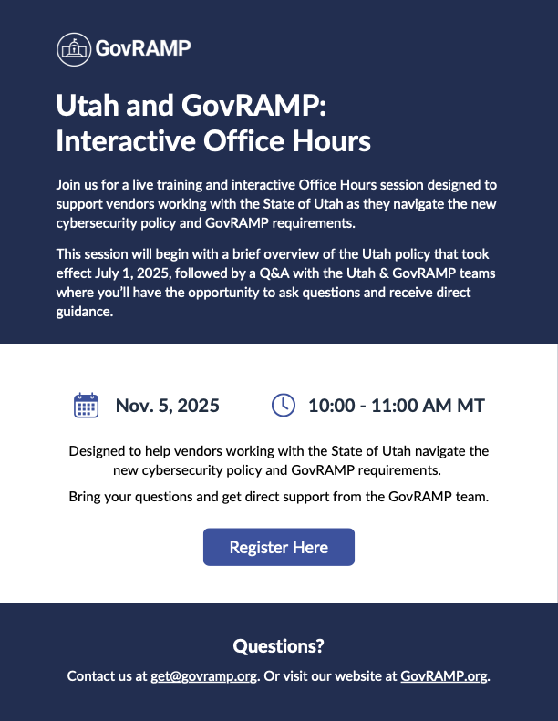 flyer with more information