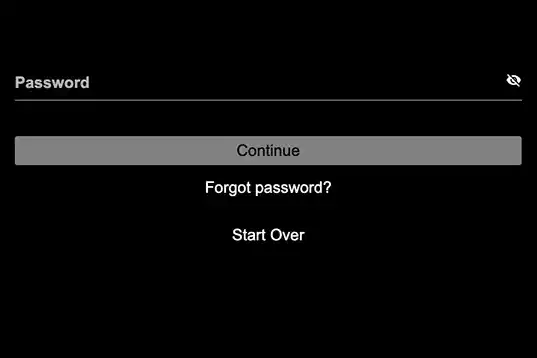 UtahID help screen shot for "Forgot Password"